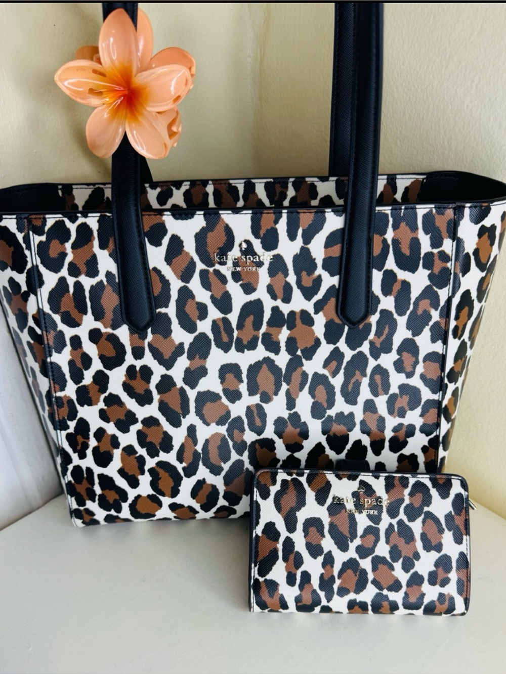 Kate Spade Staci Spotted Leopard Medium Tote
